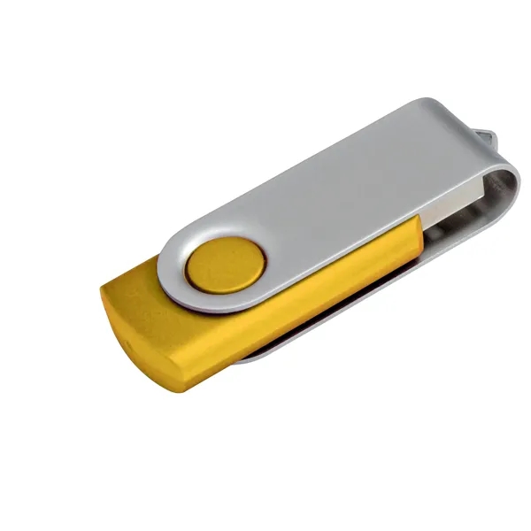 Yellow color option for Universal Source® 4 Gb Folding Usb 2.0 Flash Drive