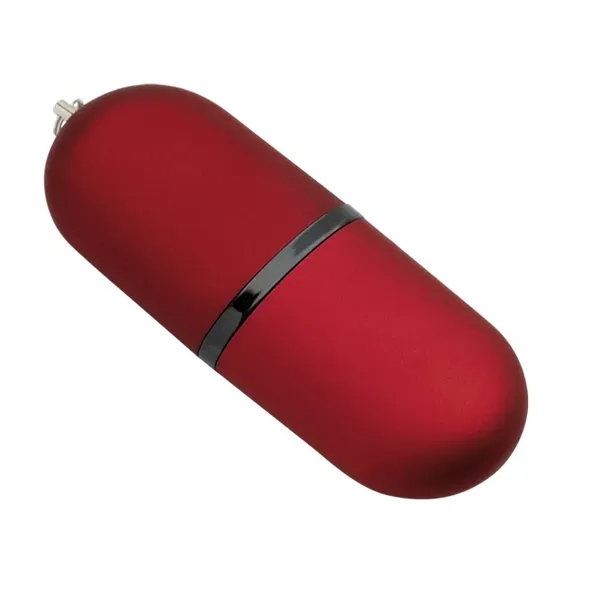 Red color option for Universal Source® 16 Gb Oval Usb 2.0 Flash Drive