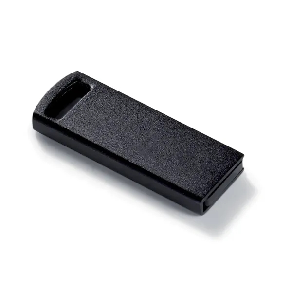 Black color option for Universal Source® 1 Gb Aluminum Usb 2.0 Flash Drive