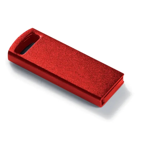 Red color option for Universal Source® 1 Gb Aluminum Usb 2.0 Flash Drive