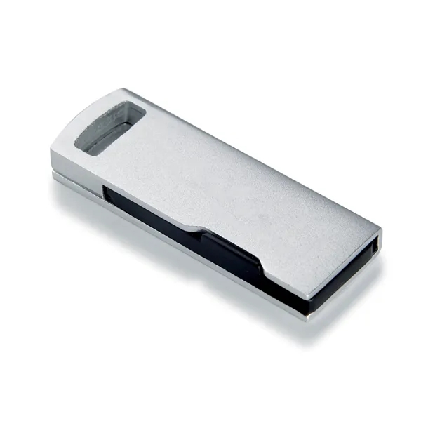 Silver color option for Universal Source® 2 Gb Aluminum Usb 2.0 Flash Drive