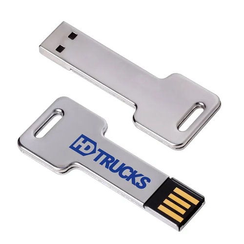 Main photo of Universal Source® 16 Gb Silver Key Usb 2.0 Flash Drive