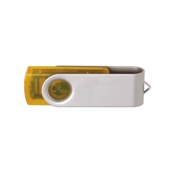 Translucent Yellow color option for Universal Source® 8 Gb Translucent Folding Usb 2.0 Flash ...