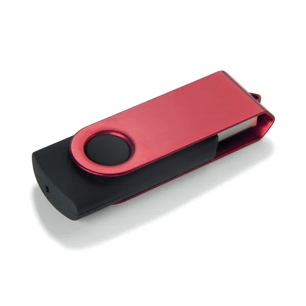 Red color option for Universal Source® 1 Gb Color Accent Folding Usb 2.0 Flash...