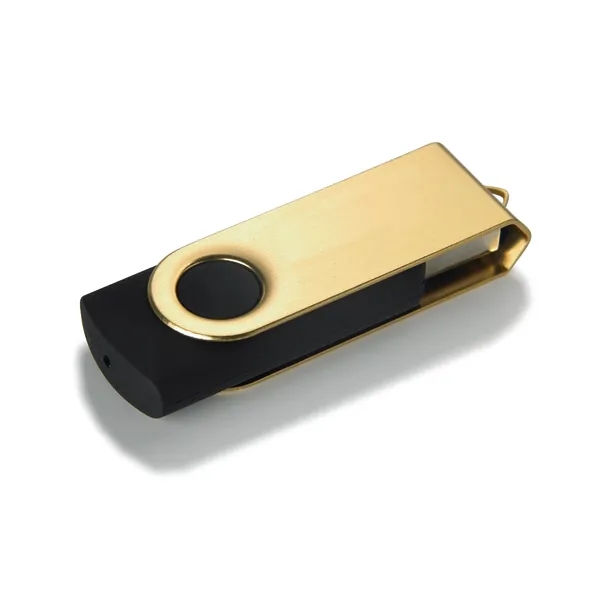 Yellow color option for Universal Source® 1 Gb Color Accent Folding Usb 2.0 Flash...