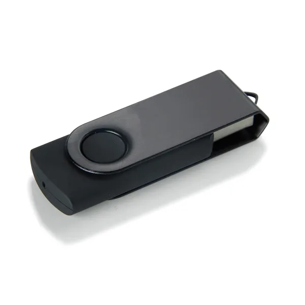 Black color option for Universal Source® 2 Gb Color Accent Folding Usb 2.0 Flash...