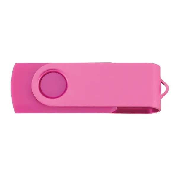 Pink color option for Universal Source® 2 Gb Two Tone Folding Usb 2.0 Flash Drive
