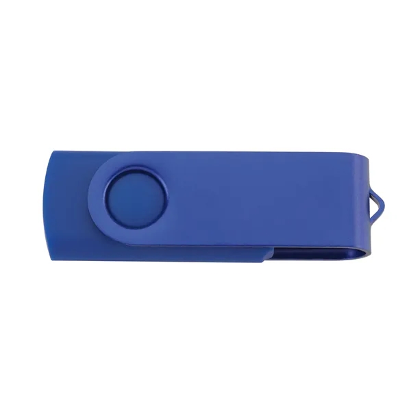 Blue color option for Universal Source® 8 Gb Two Tone Folding Usb 2.0 Flash Drive