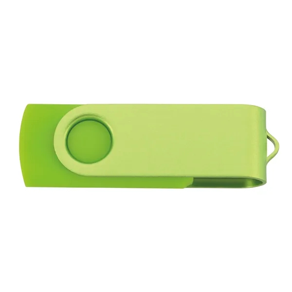 Green color option for Universal Source® 8 Gb Two Tone Folding Usb 2.0 Flash Drive
