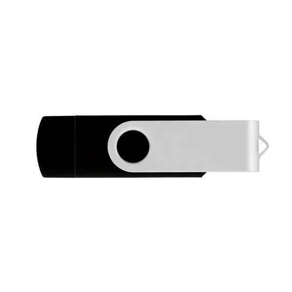 Black color option for Universal Source® 16 Gb On The Go Usb 2.0 Flash Drive   T...