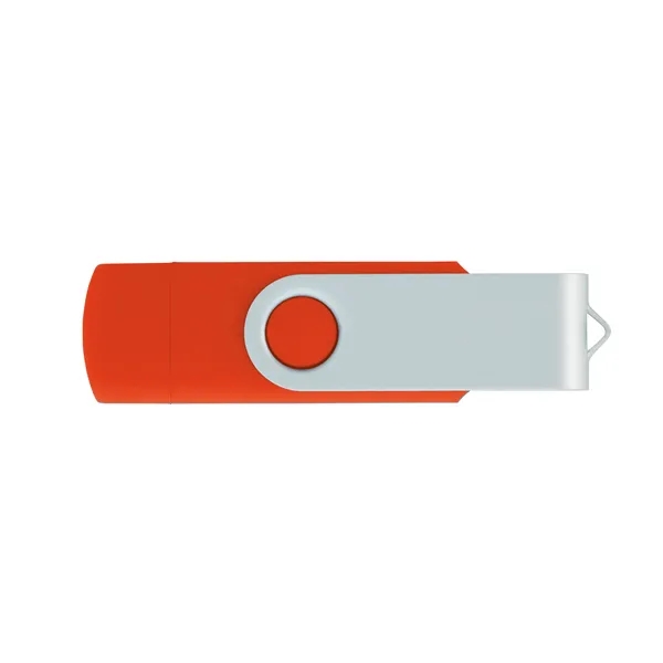 Red color option for Universal Source® 16 Gb On The Go Usb 2.0 Flash Drive   T...