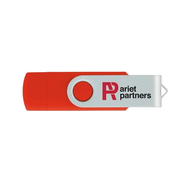 Red color option for Universal Source® 32 Gb On The Go Usb 2.0 Flash Drive   T...