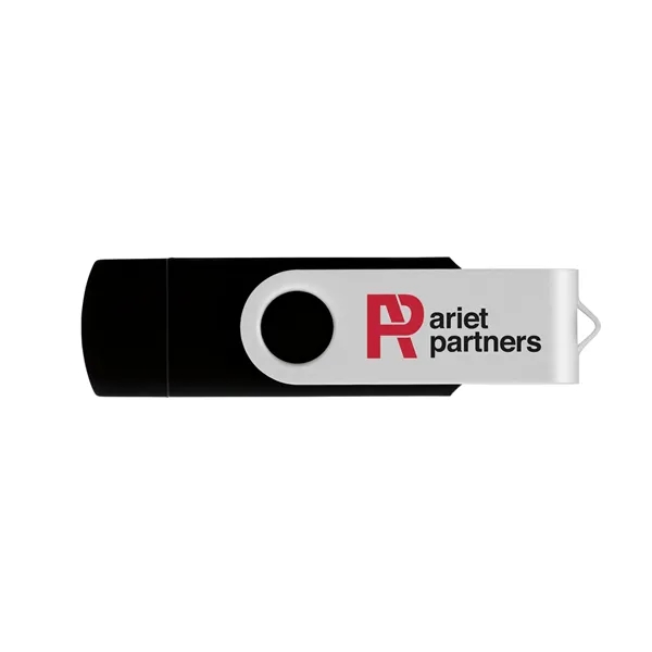 Black color option for Universal Source® 64 Gb On The Go Usb 2.0 Flash Drive   T...