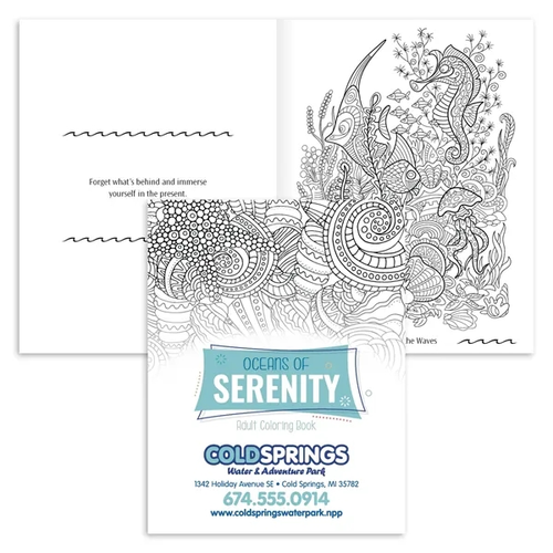 Photo of Good Value™ Oceans Of Serenity Adult Coloring Book