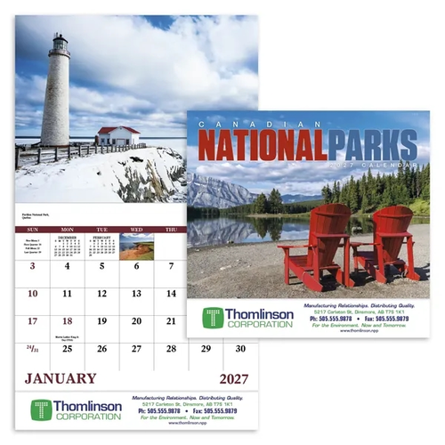Photo of Good Value™ Canadian National Parks   Stapled Calendar