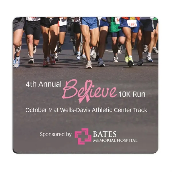 White color option for Good Value™ 1/8" Firm Surface Mouse Pad (7 1/2" X 8")