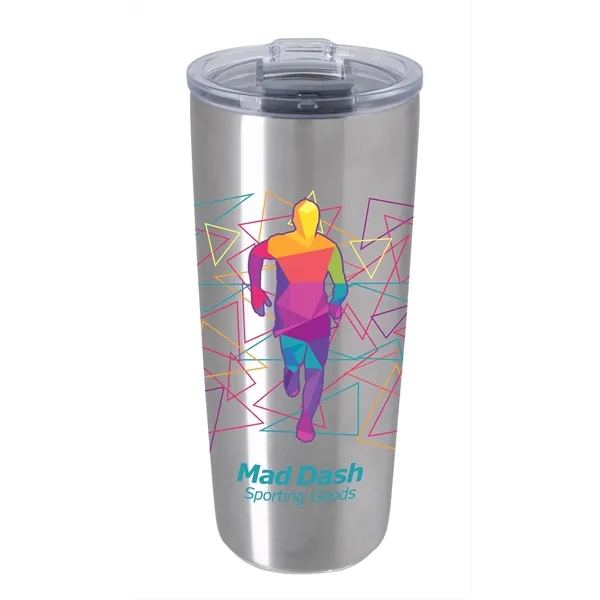 Silver color option for Koozie® Flip Lid Tumbler   20 Oz.