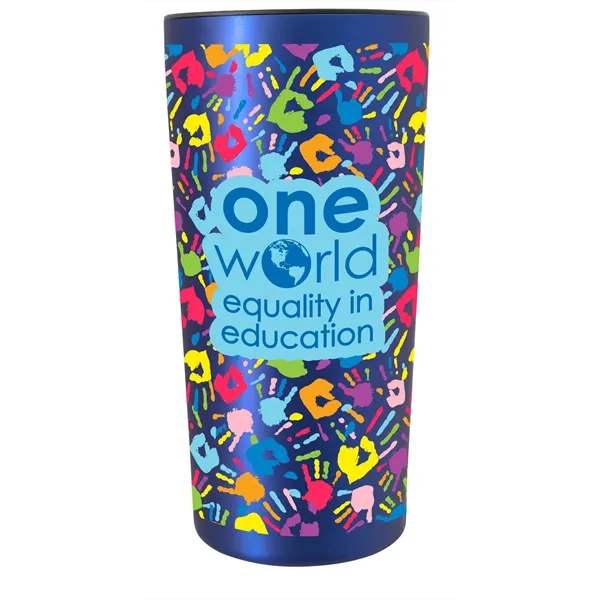 Royal color option for Koozie® Recycled Tumbler   16 Oz.