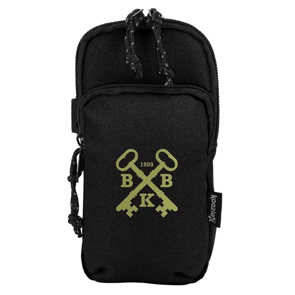 Black color option for Koozie® Boho Water Bottle Pouch