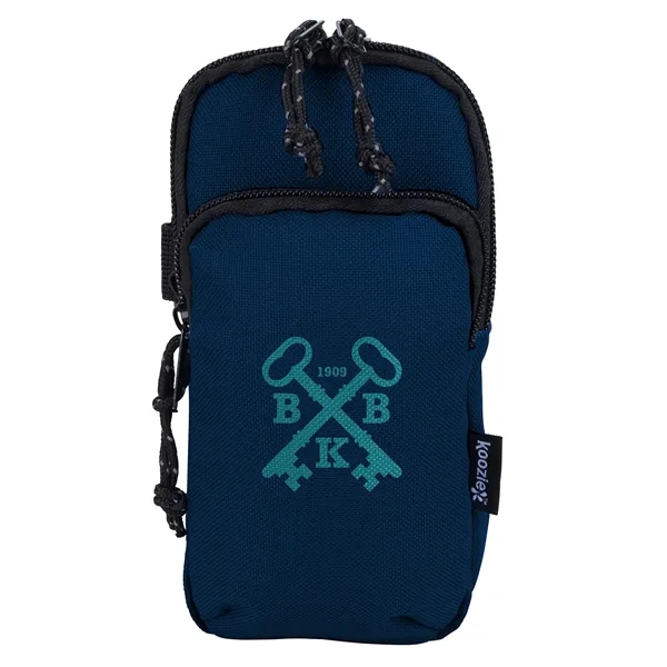 Navy color option for Koozie® Boho Water Bottle Pouch