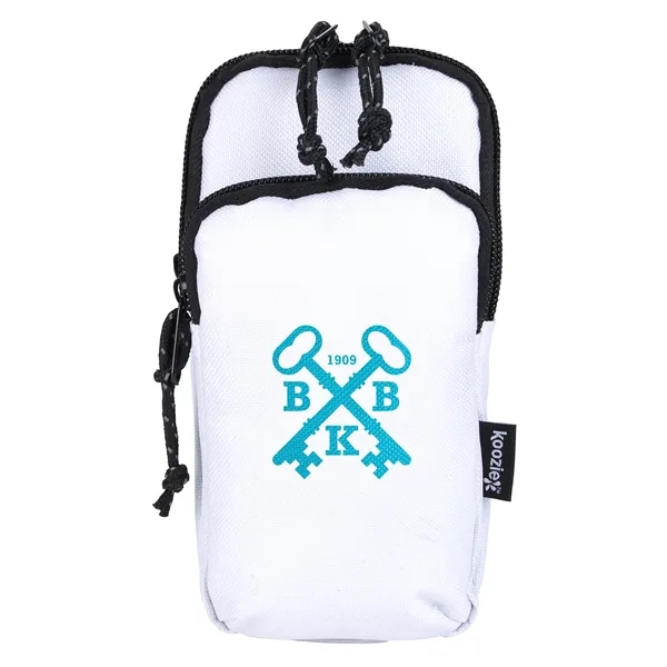White color option for Koozie® Boho Water Bottle Pouch