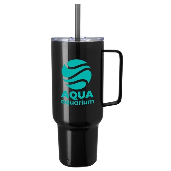 Black color option for Koozie® Big Recycled Tumbler   40 Oz.