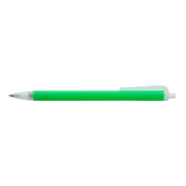 Neon Green/ Blue Ink color option for Good Value™ Contender Party Pen
