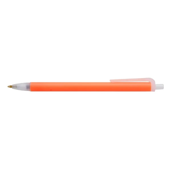 Neon Orange/ Blue Ink color option for Good Value™ Contender Party Pen
