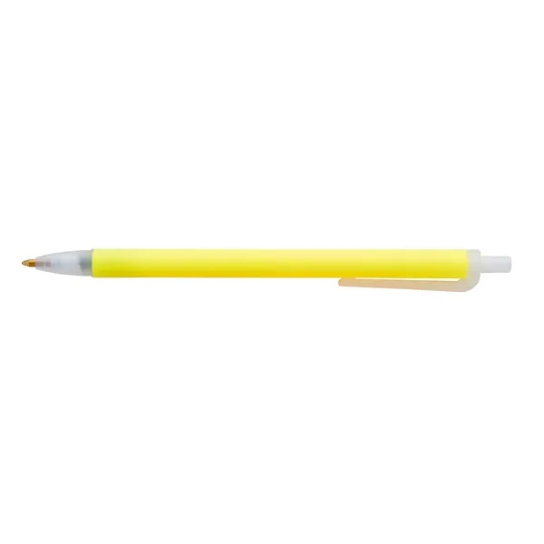 Neon Yellow/ Black Ink color option for Good Value™ Contender Party Pen