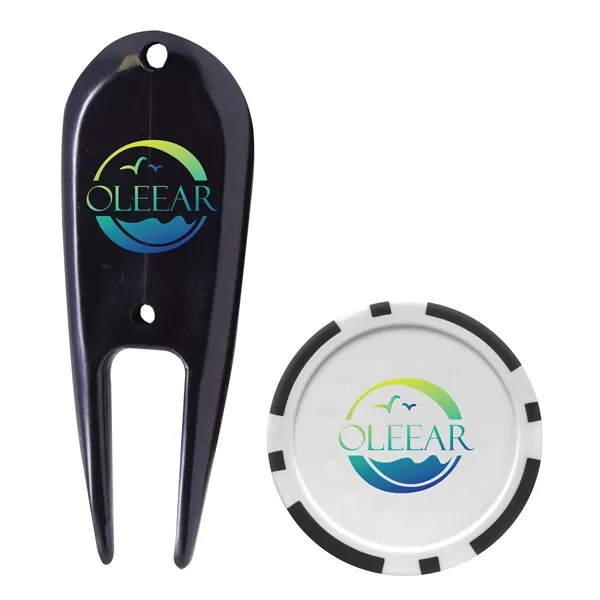 Black color option for Classic 2 Ball Par Pack With Tees, Tool & Poker Chip
