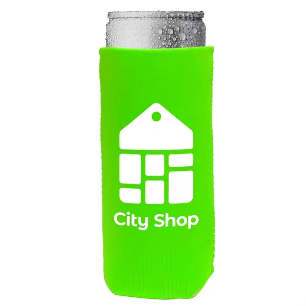 Neon Green color option for Garyline® Budget Slim Pocket Can Cooler