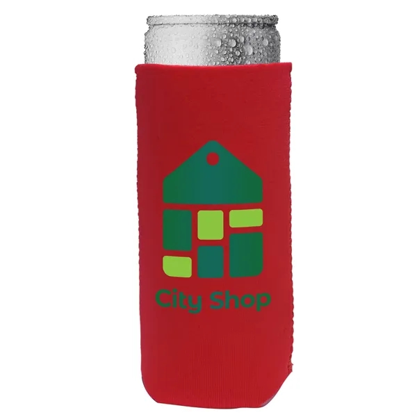 Red color option for Garyline® Budget Slim Pocket Can Cooler