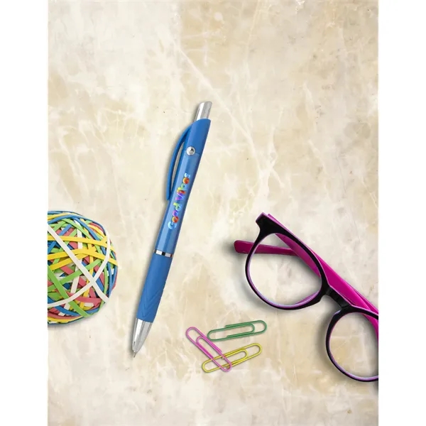 Turquoise color option for Souvenir® Emblem Gel Pen