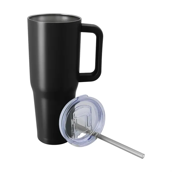 Black color option for The Viking Collection® Nova Travel Mug   40 Oz.