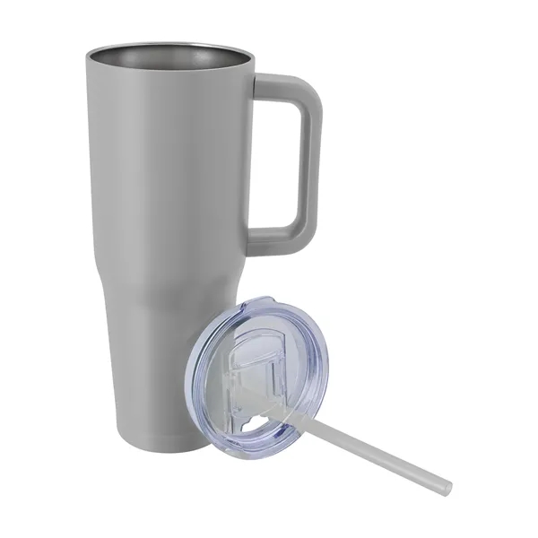 Cool Gray color option for The Viking Collection® Nova Travel Mug   40 Oz.