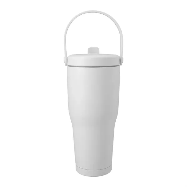 White color option for The Viking Collection® Nova Handle Tumbler   30 Oz.