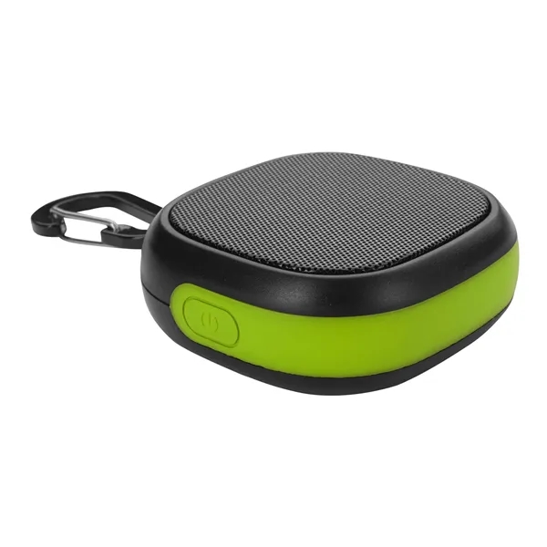 Lime color option for Water Resistant Speaker With Carabiner