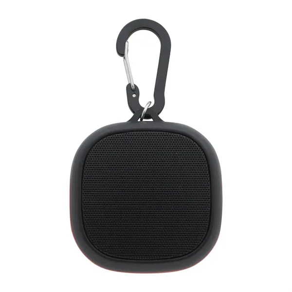 Red color option for Water Resistant Speaker With Carabiner