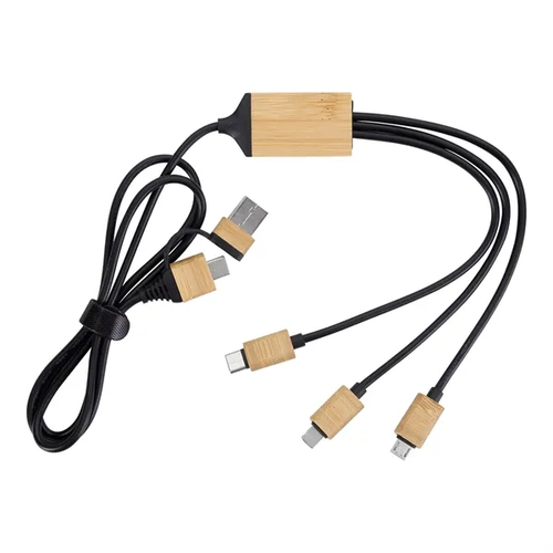 Main photo of Bamboo Tunes 5 In 1 Charging Cable