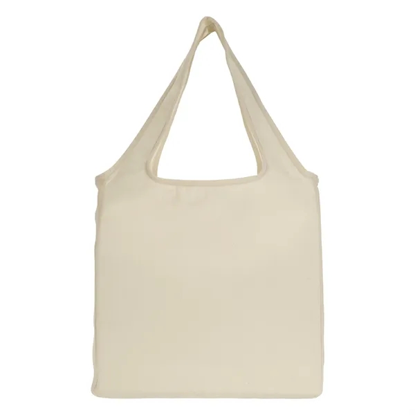 Natural color option for Foldable Cotton Tote Bag