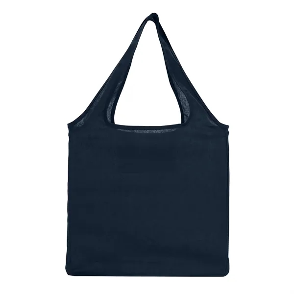 Navy color option for Foldable Cotton Tote Bag