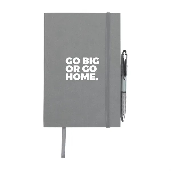 Gray color option for Good Value™ Color Edge Journal With Metallic Stylus Pen
