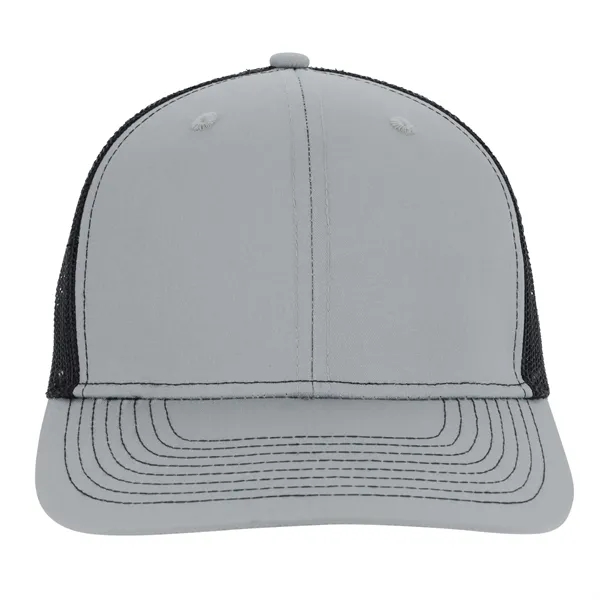 Gray/ Black color option for Snapback Meshback Trucker Cap