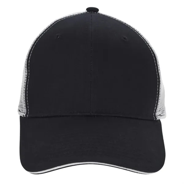 Black/White color option for Roadster Trucker Cap With Sandwich