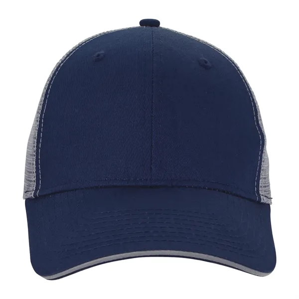 Navy/Gray color option for Roadster Trucker Cap With Sandwich