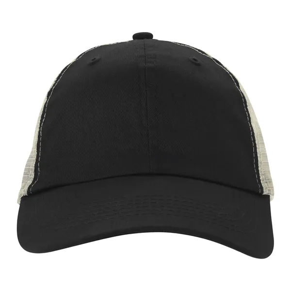 Black/Tea Stain color option for Double Nickle Trucker Meshback Cap