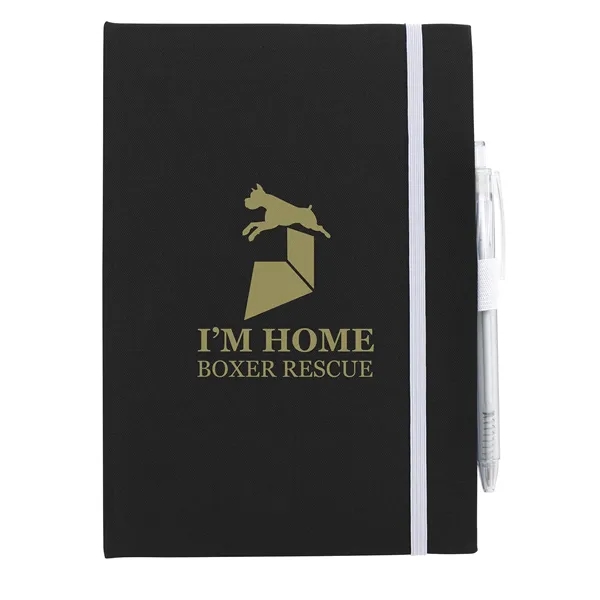 Black color option for Good Value™ Rpet Journal With Rpet Pen