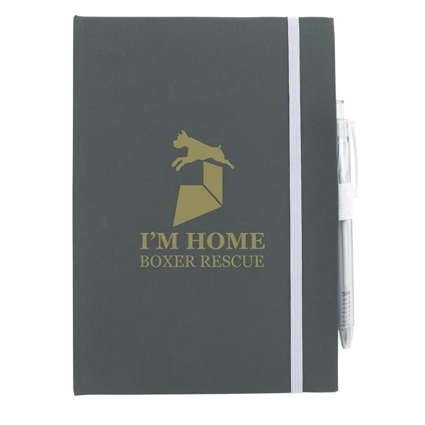 Gray color option for Good Value™ Rpet Journal With Rpet Pen