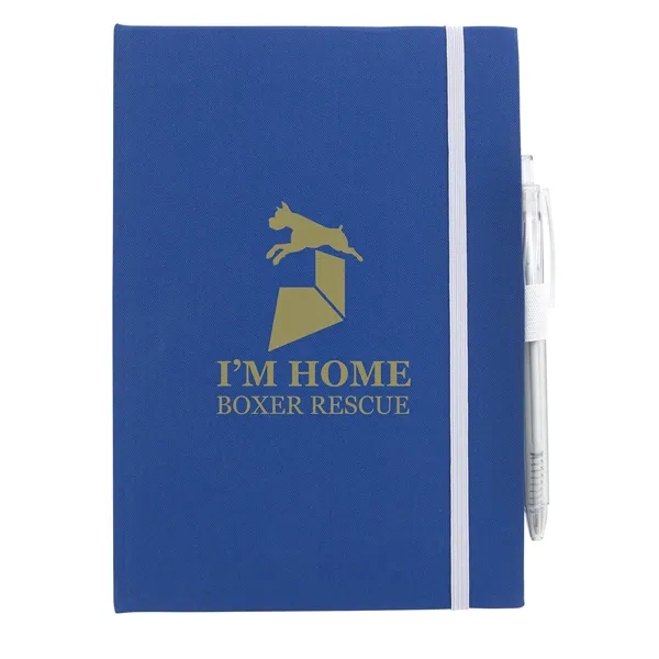 Royal color option for Good Value™ Rpet Journal With Rpet Pen