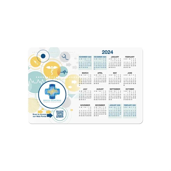 White color option for Good Value™ 15" X 10" Ultra Thin Repositionable Counter Mat